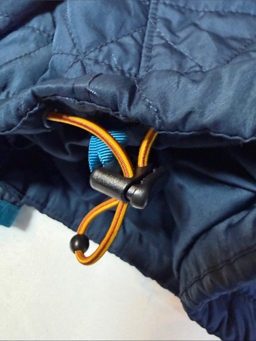 L.L. Bean Women's Teal Quilted Jacket - Navy Lining - Picture 10 of 10